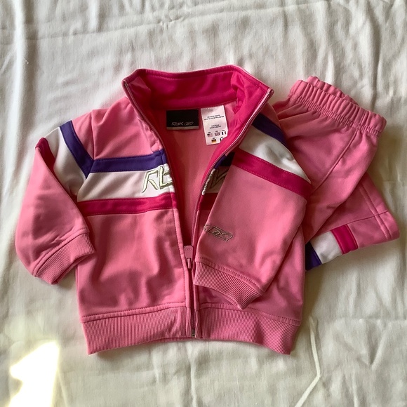 Girl’s Reebok Track Suit - Picture 2 of 2